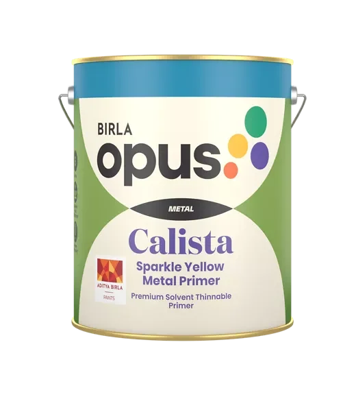 Calista Sparkle Yellow Metal Primer